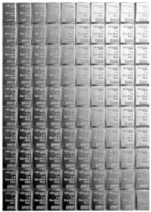 100 x 1g Silver Bar CombiBar