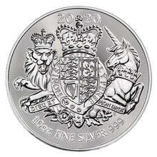 2020 Royal Arms Silver Coin 10oz