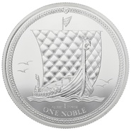 2018 Proof Isle of Man Noble Silver Coin 1oz