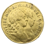 1689 Gold Guinea Coin William & Mary