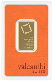 20g Gold Bar Valcambi