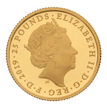 2019 1/4oz Tower of London Ceremony of the Keys Proof Gold Coin Boxed