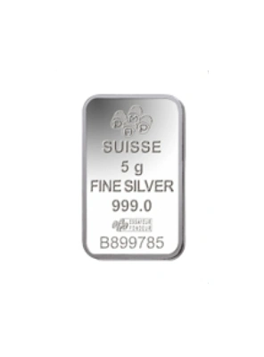 Second Hand 5g Silver Bar / Round