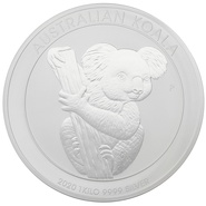 2020 1kg Silver Australian Koala