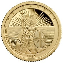 2025 Britannia Three-Coin Gold Proof Set Boxed