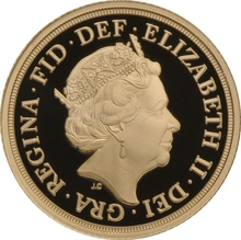 2018 Proof Gold Sovereign Boxed