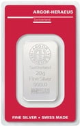 20g Silver Bar Argor-Heraeus