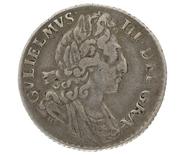 1699 Silver Sixpence William III