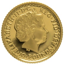 2001 Proof 1/10oz Gold Britannia Coin