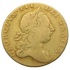 1764 Gold Guinea Coin George III