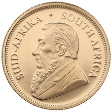 2017 Proof 1/10oz Krugerrand Gold Coin 50th Anniversary Boxed