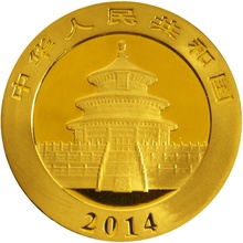 2014 1/20 oz Gold Chinese Panda Coin