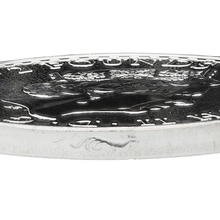 2017 1oz Silver Britannia Coin Privy Rooster Edge