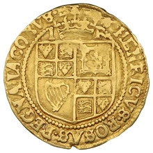 1606-1607 Gold Crown Coin James I mm Escallop