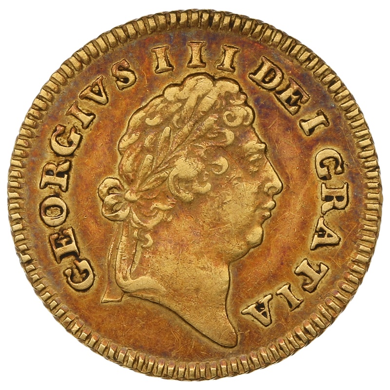 1802 George III Third Guinea Gold Coin