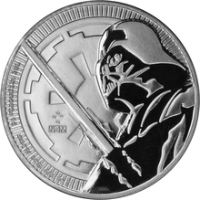2018 1oz Star Wars Silver Coin Darth Vader