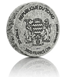2017 Queen Nefertiti 5 Ounce Silver Coin