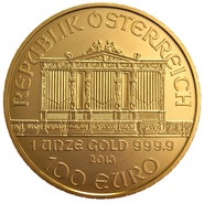 2013 Austrian Gold Philharmonic Coin 1oz