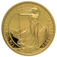 1998 1/4oz Proof Gold Britannia Coin