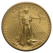 2005 1/10oz American Eagle Gold Coin