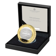 2023 £2 Piedfort Proof Edward Jenner Silver Coin Boxed