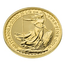 2020 1/2oz Gold Britannia Coin