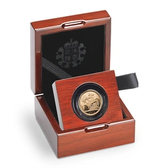2015 Proof Gold Sovereign 4th Portrait Boxed