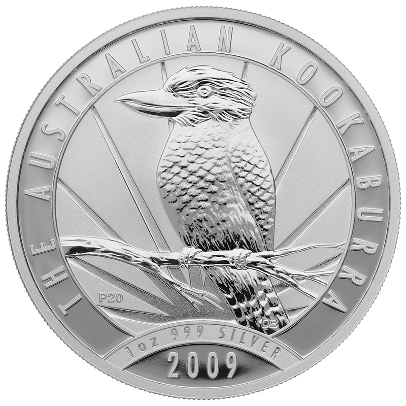 2009 Australian Kookaburra Silver Coin 1oz 