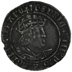 1526-1544 Silver Groat Fourpence Coin Henry VIII mm Arrow