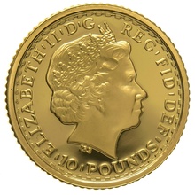 1999 Proof 1/10oz Gold Britannia Coin