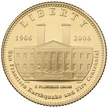 2006 San Francisco - American Gold Proof Commemorative $5