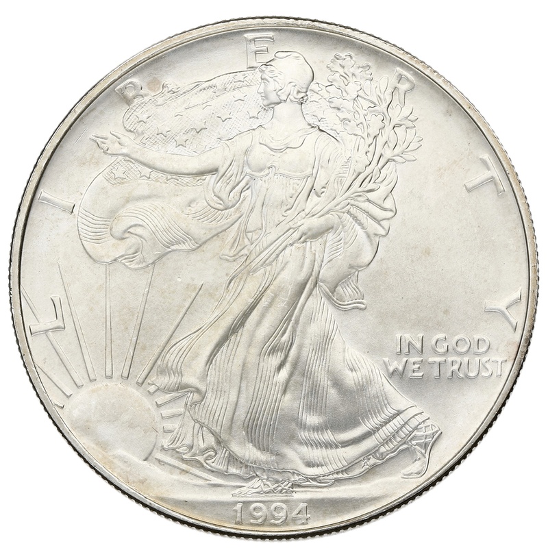 1994 American Silver Eagle Coin 1oz