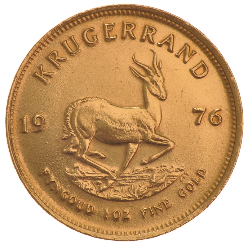 1976 Krugerrand Gold Coin 1oz