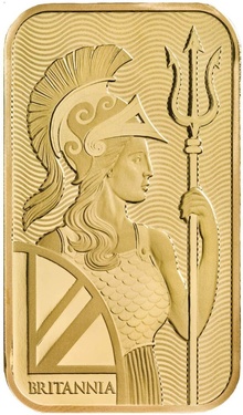 1oz Britannia Minted Gold Bar