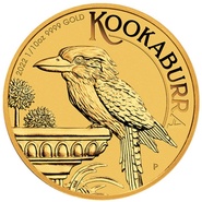 2022 1/10oz Australian Kookaburra Gold Coin