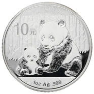 Second Hand 1oz Silver Panda (1983-2015)