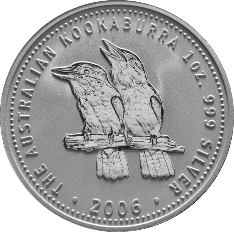 2006 Australian Kookaburra Silver Coin 1oz