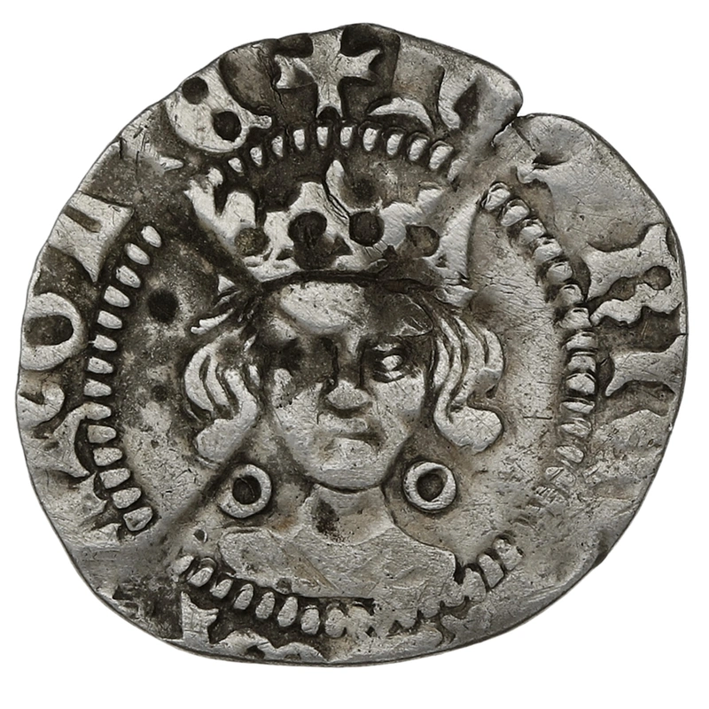 1422-1461 Henry VI Silver Penny Hammered Calais
