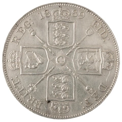 Silver Double Florin