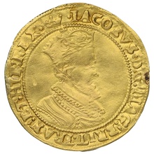 1607-9 James I Hammered Gold Double-crown mm Coronet