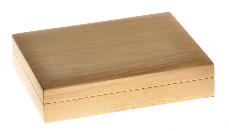 Large Oak Gold or Silver Bar Gift Box for PAMP 5oz / 250g / 10oz