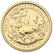 2009 1/10oz Gold Britannia Coin
