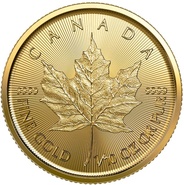 2021 1/10oz Canadian Maple Leaf Gold Coin