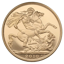 2010 Proof £2 Coin Gold Double Sovereign NGC PF69