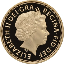 2009 Proof Gold £5 Coin Quintuple Sovereign NGC PF69