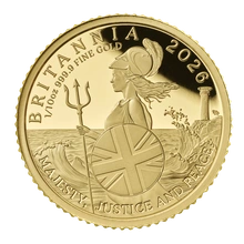 2026 Britannia Gold 1/10oz Proof Coin Boxed