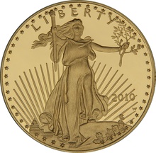 2010 Proof American Eagle Gold Coin 1oz