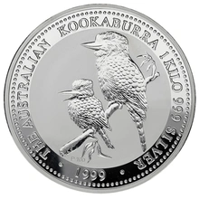 1999 Australian Kookaburra Silver Coin 1kg