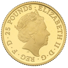 2019 1/4oz Proof Yale Of Beaufort Gold Coin Queen's Beasts
