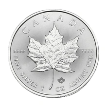2021 Canadian Silver Maple Leaf Coin 1oz